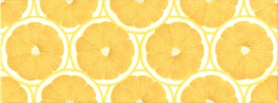 КЕРАМА МАРАЦЦИ Керамическая плитка AC252/15000  Салерно Лимоны 15*40 керам.декор  - бесплатная доставка