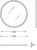 KERAMA MARAZZI  MIO.mi.70D/WHT Зеркало MIO круглое с диммером 70, белое Цена за 1 шт. 11 350.80 руб. - бесплатная доставка