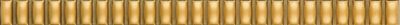 КЕРАМА МАРАЦЦИ Керамическая плитка POE002 Карандаш бисер золото 20*1,35 керамический бордюр  - бесплатная доставка