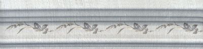 KERAMA MARAZZI Керамическая плитка BLB029 Багет Кантри Шик серый декорированный 20*5 керам.бордюр 168 руб. - бесплатная доставка