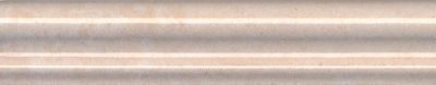 КЕРАМА МАРАЦЦИ Керамическая плитка BLD002 Багет Форио беж светлый 15*3 керам.бордюр  - бесплатная доставка