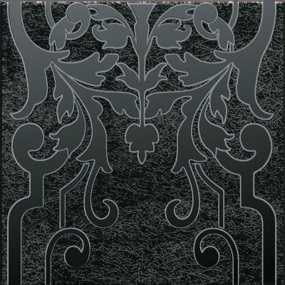 KERAMA MARAZZI Керамическая плитка HGD/B566/5292 Барберино 2 чёрный глянцевый 20x20x0,69 керам.декор Цена за 1 шт. 276 руб. - бесплатная доставка