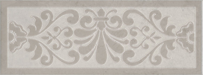 KERAMA MARAZZI Керамическая плитка HGD/B503/15147 Монсанту 2 серый светлый 15х40  керам.декор Цена за 1 шт. 432 руб. - бесплатная доставка