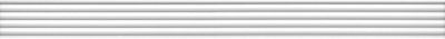 KERAMA MARAZZI Керамическая плитка LSA013R Монфорте белый структура обрезной 40*3.4 керам.бордюр Цена за 1 шт. 463.20 руб. - бесплатная доставка