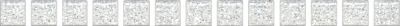 KERAMA MARAZZI Керамическая плитка POF001 Карандаш Бисер белый серебро 20*1.4 керам.бордюр Цена за 1 шт. 290.40 руб. - бесплатная доставка