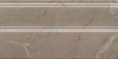 KERAMA MARAZZI Керамическая плитка FMA032R Плинтус Серенада бежевый тёмный глянцевый обрезной 30x15x1,7 Цена за 1 шт. 480 руб. - бесплатная доставка