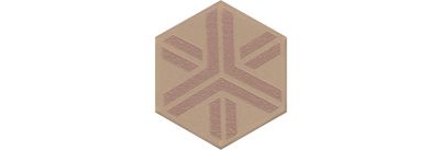 KERAMA MARAZZI Керамический гранит OS/E241/63011 Агуста оранжевый матовый 6x5,2x0,69 керам.декор Цена за 1 шт. 104.40 руб. - бесплатная доставка
