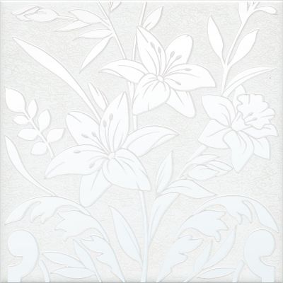 KERAMA MARAZZI Керамическая плитка HGD/A567/5155 Барберино 3 белый глянцевый 20x20x0,69 керам.декор Цена за 1 шт. 276 руб. - бесплатная доставка