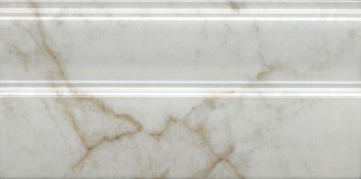KERAMA MARAZZI Керамическая плитка FMA030R Плинтус Серенада белый глянцевый обрезной 30x15x1,7 Цена за 1 шт. 480 руб. - бесплатная доставка