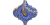 KERAMA MARAZZI Керамическая плитка VT\A624\65000 Арабески Венеция синий матовый 6,5x6,5x0,69 керам.декор Цена за 1 шт. 164.40 руб. - бесплатная доставка