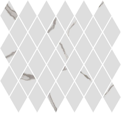 KERAMA MARAZZI Керамическая плитка T054\48022 Монте Тиберио мозаичный белый глянцевый 37,5x35x1 керам.декор Цена за 1 шт. 1 776 руб. - бесплатная доставка