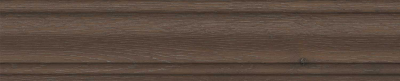 KERAMA MARAZZI Керамический гранит SG7329\BTG Плинтус Тровазо коричневый тёмный матовый 39,8x8x1,55 Цена за 1 шт. 358.80 руб. - бесплатная доставка
