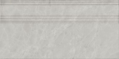 KERAMA MARAZZI Керамическая плитка FME027R Плинтус Риальто серый светлый глянцевый обрезной 20x40x1,6 Цена за 1 шт. 648 руб. - бесплатная доставка
