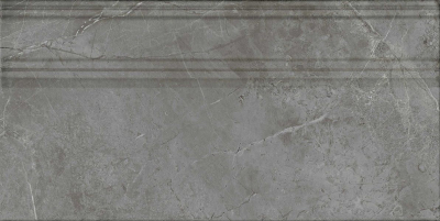 KERAMA MARAZZI Керамическая плитка FME031R Плинтус Риальто серый тёмный глянцевый обрезной 20x40x1,6 Цена за 1 шт. 648 руб. - бесплатная доставка